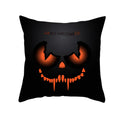 Axyaa Halloween Anime Polyester Cushion Cover Ghost Skull Pumpkin Throw Pillow