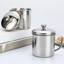 Axyaa Stainless Steel Travel Mug with Lid - Durable, Thicken, Reusable - Father's Gift