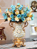 Axyaa Resin Vase Dried Flower Arrangement Plate Home Decor