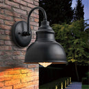 Axyaa Outdoor Gooseneck Lanterns: Minimalist Aluminum Barn Lights for Garden, Garage, Porch