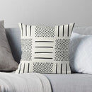 Axyaa Stripe Cushion Cover 45x45 Soft Pillow Cover for Living Room Sofa Nordic Home Decor