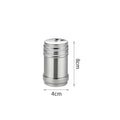 Axyaa Stainless Steel Spice Jar Seasoning Container Kitchen Gadget