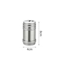 Axyaa Stainless Steel Spice Jar Seasoning Container Kitchen Gadget