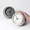 Axya Minimalist Cement Table Clock