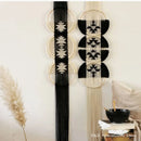 Axyaa Mandala Style Wooden Round Cotton Wall Decoration Macrame Tapestry