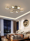 Axya Luxury Nordic Chandelier for Modern Minimalist Living Room