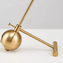 Axyaa Glass Ball Table Lamp: Modern Nordic Design for Living Room, Bedroom, Study