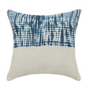 Axyaa Ink Blue Tassel Cushion Cover for Home Decor Bedroom Living Room