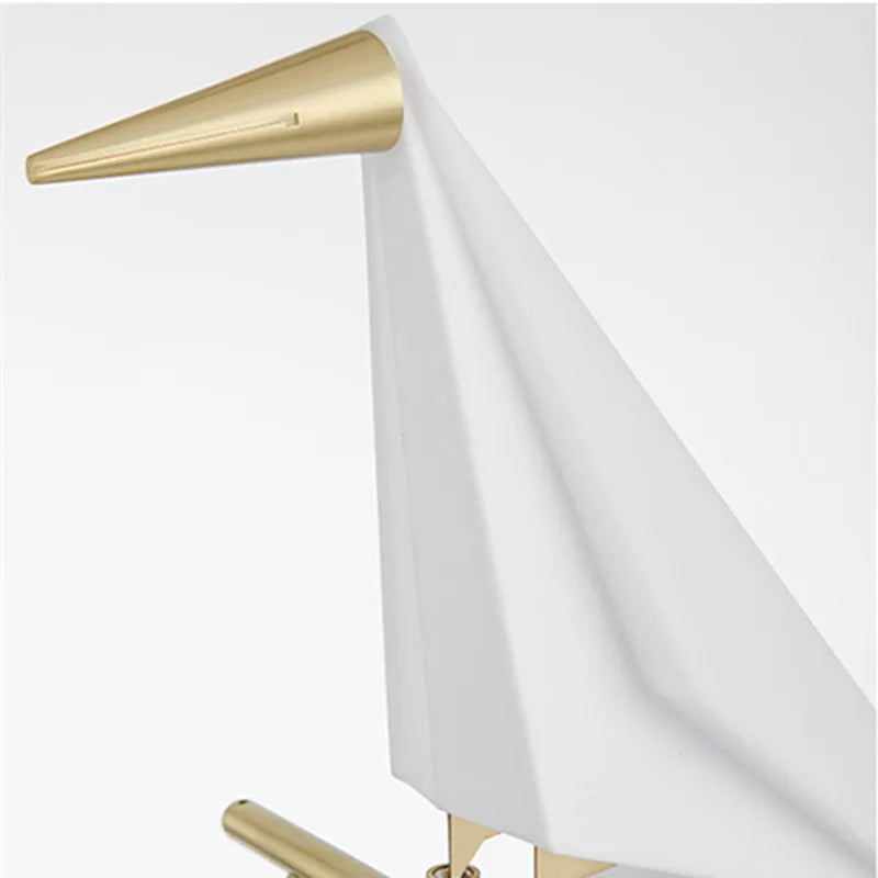 Axyaa Origami Thousand Paper Cranes Gold Floor Lamp for Home Decor