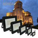 Axyaa LED Industrial Flood Light IP68 Outdoor Wall Lamp for Factory Workshop