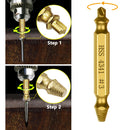 Axyaa Screw Extractor Drill Set for Easy Bolt Removal