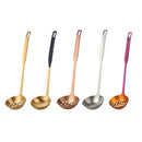 Axyaa 304 Stainless Steel Soup Spoon Colander Kitchen Utensil
