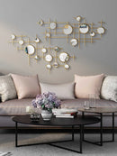 Axya Round Mirror Wall Decoration for Living Room and Bedroom