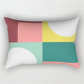 Axyaa Velvet Lumbar Pillow Cover for Sofa and Bedroom