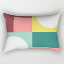Axyaa Velvet Lumbar Pillow Cover for Sofa and Bedroom
