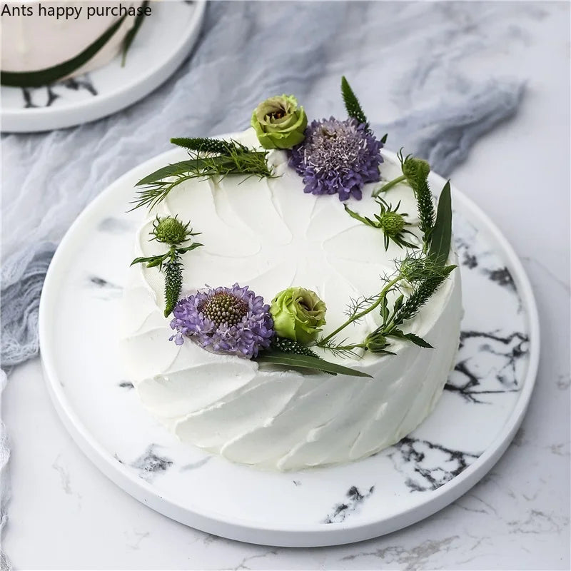 Axya Glass Cake Pan with Lid Display Stand for Desserts and Snacks