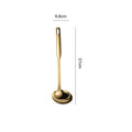 Axyaa Stainless Steel Kitchen Colander Ladle Skimmer Strainer Utensils