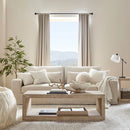 Axyaa Corduroy Teddy Pillow Cover 45x45cm Modern Farmhouse Decor Sofa Plush