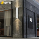 Axyaa Outdoor LED Wall Lamp Modern IP67 Aluminum Black White Sconce Light