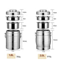 Axyaa Stainless Steel Insulated Lunch Box | Large Capacity Thermal Food Container