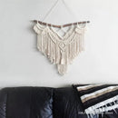 Axyaa Macrame Geometric Wall Hanging Tapestry Boho Chic Home Decor Handmade Tassel