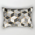 Axyaa Rectangle Lumbar Cushion Cover for Home Sofa Decoration
