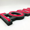 Axyaa 20" LED Neon Sign - 'TOBACCO' - Super Bright Lights - Indoor Display