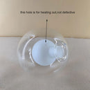 Axyaa Glass Shade Cover Replacement for Globe Fixture with 2cm Screw Fitter Opening