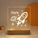 Axyaa Personalized 3D LED Name Nightlight - Kids Bedroom Decoration & Gift