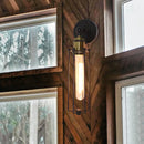 Axya Retro Loft LED Wall Sconce Industrial Iron Cage Guard Lamp Shade Lighting