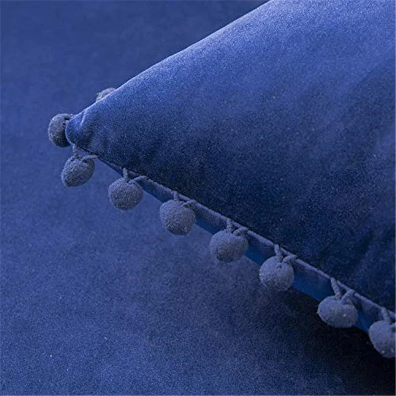 Axyaa Velvet Cushion Covers: Nordic Style Sofa Throw Pillowcase, 45x45 Home Decor