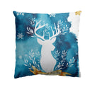 Watercolor Elk Series Polyester Pillow Case Branded for Axyaa
