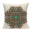 Bohemian Linen Cushion Cover 45x45 for Sofa - Axyaa Brand Home Decor