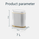 Axyaa Smart Sensor Trash Can Light Luxury for Kitchen Bathroom Living Room