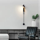 Axyaa Nordic Rotating Wall Lamp for Living Room Bedroom LED Lighting