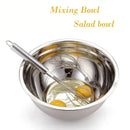 Axyaa Stainless Steel Mixing Bowl with Lid - Kitchen Food Container Kit