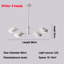 Axyaa LED Chandelier: Modern Dimmable Ceiling Light for Living & Dining Room