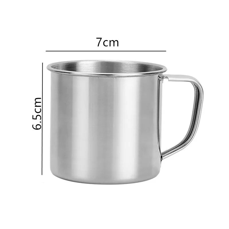 Axyaa Stainless Steel Travel Mug with Lid - Durable, Thicken, Reusable - Father's Gift