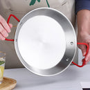Axyaa Stainless Steel Cookware Set with Double Handles & Storage Tray