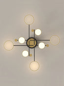 Axya Luxury Nordic Chandelier for Modern Minimalist Living Room