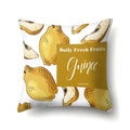Fresh Fruits Watermelon Throw Pillow Covers by Axyaa
