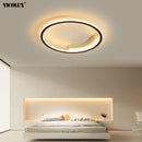 Axya Round Square Gold LED Chandeliers for Modern Living Room Lighting