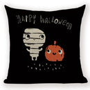 Axyaa Halloween Demon Happy Trick or Treat Cushion Cover