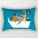 Axyaa Velvet Lumbar Pillow Cover for Sofa and Bedroom
