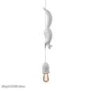 Axyaa Nordic Squirrel Resin LED Pendant Light - Modern Industrial Decor