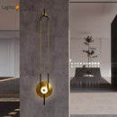Axya Marble Wall Lamp: Elegant and Minimalist Luxury Light for Living Room and Bedside