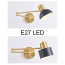 Axyaa Adjustable LED Wall Sconce for Home Decor & Lighting