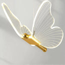 Axyaa Nordic Butterfly Acrylic LED Pendant Light - Modern Luxury Home Decor