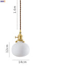 Axyaa Nordic Ceramic Pendant Lights Modern LED Living Room Lighting Fixtures