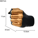 Axyaa Clenched Fist Wall Vase - Stylish Living Room Display Ornaments